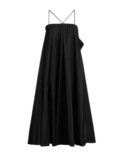 Aniye By Woman Midi Dress Black Size 8 Polyester