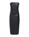 Aniye By Woman Midi Dress Black Size M Polyester
