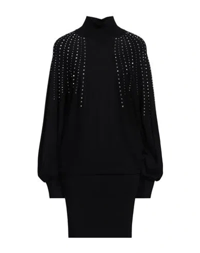 Aniye By Woman Midi Dress Black Size S Viscose, Polyester
