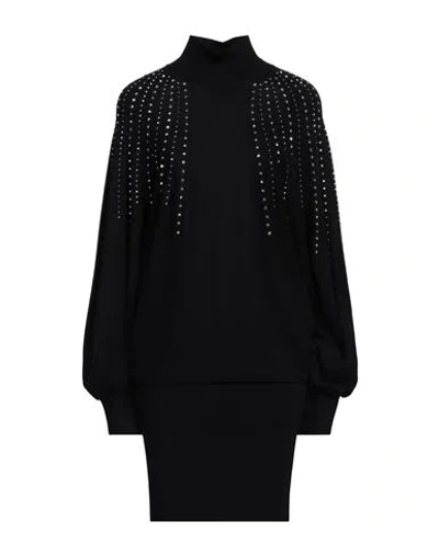 Aniye By Woman Midi Dress Black Size Xs Viscose, Polyester In Black