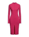 Aniye By Woman Midi Dress Garnet Size 6 Polyester, Elastane In Red