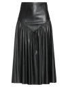 Aniye By Woman Midi Skirt Black Size 8 Polyester