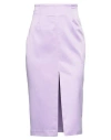 Aniye By Woman Midi Skirt Lilac Size 4 Polyester, Elastane In Purple