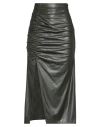 Aniye By Woman Midi Skirt Military Green Size S Polyester