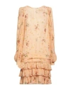 Aniye By Woman Short Dress Beige Size 4 Viscose In Beige