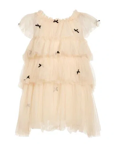 Aniye By Woman Mini Dress Beige Size 8 Polyamide In Neutral