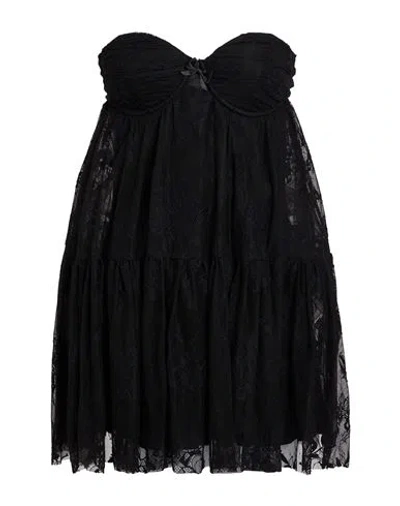 Aniye By Woman Mini Dress Black Size 10 Polyamide, Elastane, Polyester