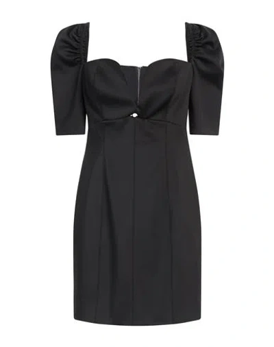 Aniye By Woman Mini Dress Black Size 10 Polyester, Elastane