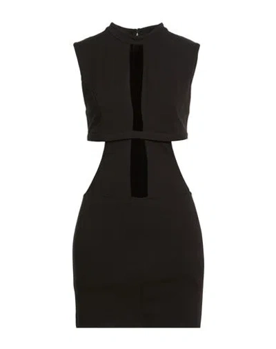 Aniye By Woman Mini Dress Black Size 10 Polyester, Elastane
