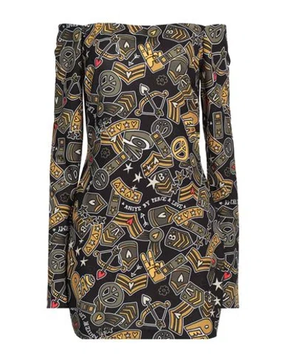 Aniye By Woman Mini Dress Black Size 10 Viscose