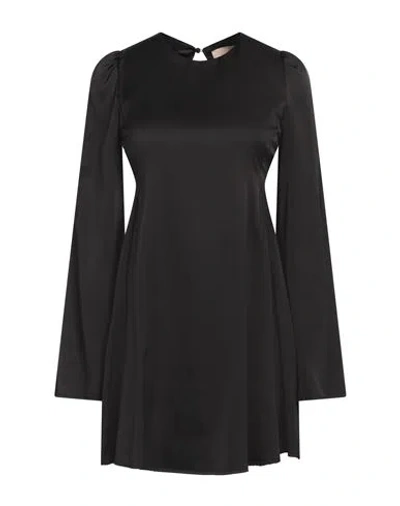Aniye By Woman Mini Dress Black Size 2 Polyester, Elastane