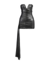 Aniye By Woman Mini Dress Black Size 2 Polyester, Elastane