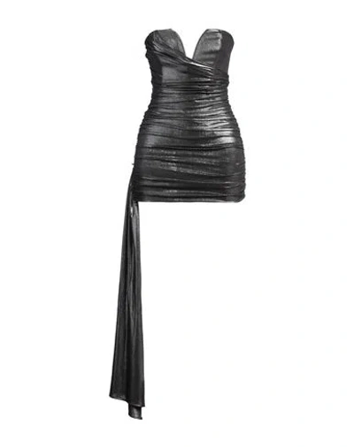 Aniye By Woman Mini Dress Black Size 2 Polyester, Elastane