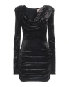 Aniye By Woman Mini Dress Black Size 6 Polyester, Elastane