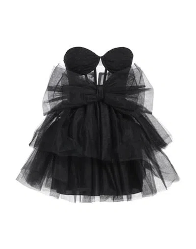 Aniye By Woman Mini Dress Black Size 6 Polyamide