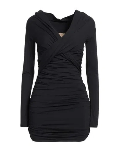 Aniye By Woman Mini Dress Black Size 6 Polyamide, Elastane