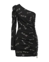 Aniye By Woman Mini Dress Black Size 6 Polyester, Elastane In Black