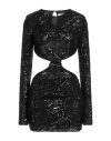 Aniye By Woman Mini Dress Black Size 6 Polyester, Elastane In Black