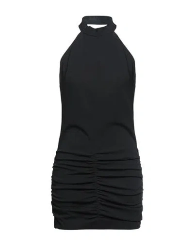 Aniye By Woman Mini Dress Black Size 6 Polyester, Elastane