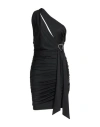 Aniye By Woman Mini Dress Black Size 6 Polyester, Elastane