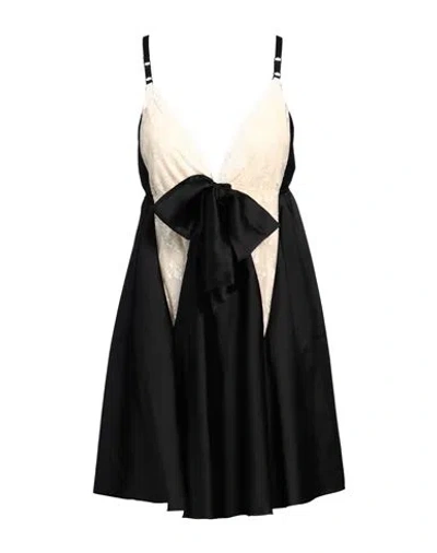 Aniye By Woman Mini Dress Black Size 6 Polyester, Polyamide, Elastane