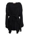 Aniye By Woman Mini Dress Black Size 6 Viscose, Polyester In Black