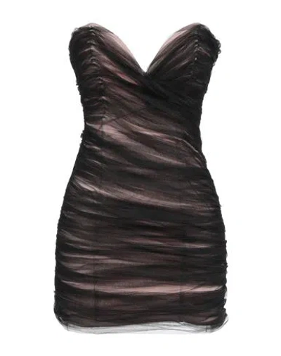 Aniye By Woman Mini Dress Black Size 6 Polyester, Elastane