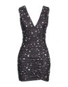 Aniye By Woman Mini Dress Black Size 6 Polyester, Elastane In Black