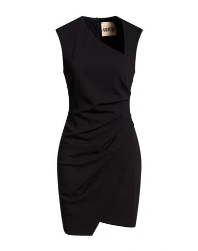 Aniye By Woman Mini Dress Black Size 8 Polyester, Elastane