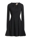 Aniye By Woman Mini Dress Black Size 8 Polyester, Elastane