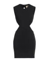 Aniye By Woman Mini Dress Black Size 8 Polyester, Elastane