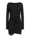 Aniye By Woman Mini Dress Black Size 8 Polyester, Elastane