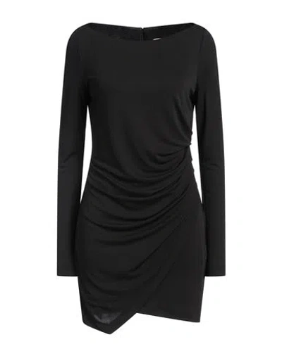 Aniye By Woman Mini Dress Black Size 8 Polyester, Elastane