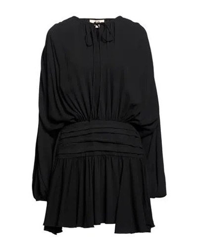 Aniye By Woman Mini Dress Black Size M Polyester
