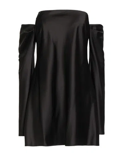 Aniye By Woman Mini Dress Black Size M Polyester, Elastane