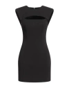 Aniye By Woman Mini Dress Black Size M Polyester, Elastane