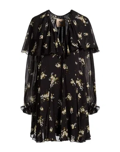 Aniye By Woman Mini Dress Black Size M Viscose