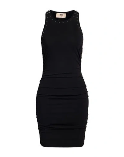 Aniye By Woman Mini Dress Black Size S Polyester, Elastane