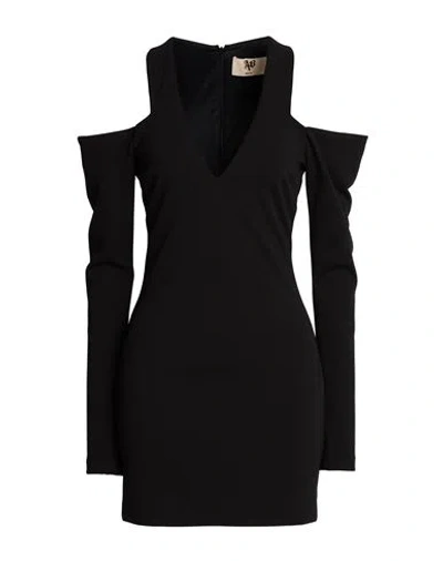 Aniye By Woman Mini Dress Black Size S Polyester, Elastane