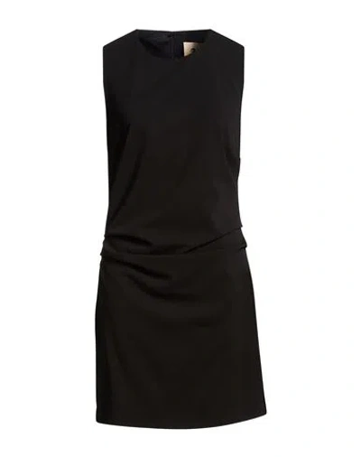 Aniye By Woman Mini Dress Black Size S Polyester, Elastane