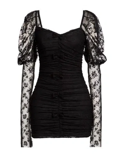 Aniye By Woman Mini Dress Black Size Xs Polyamide, Elastane