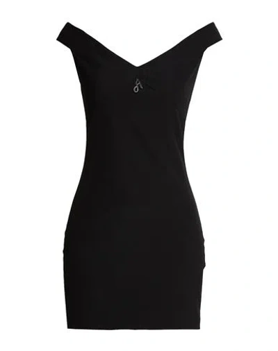 Aniye By Woman Mini Dress Black Size Xs Polyamide, Elastane