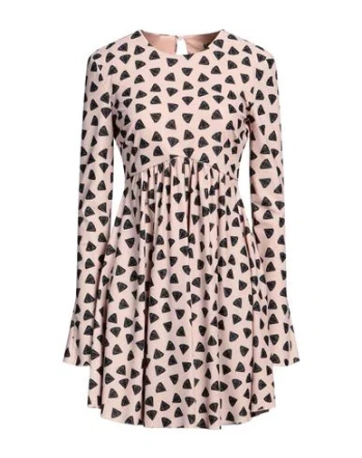 Aniye By Woman Mini Dress Blush Size 6 Polyester, Elastane In Pink