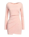 Aniye By Woman Mini Dress Blush Size 4 Polyester, Elastane In Pink