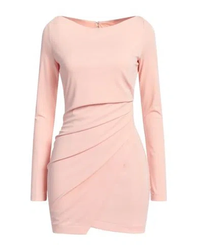 Aniye By Woman Mini Dress Blush Size 4 Polyester, Elastane In Pink