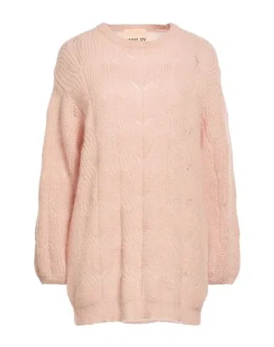 Aniye By Woman Mini Dress Blush Size Xs Mohair Wool, Polyamide, Wool In Multi