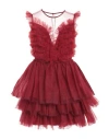 Aniye By Woman Short Dress Brick Red Size 8 Polyamide