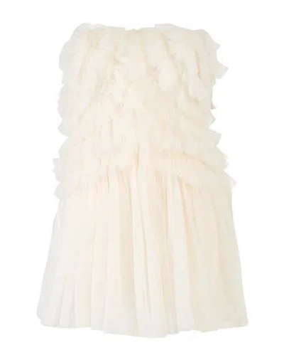 Aniye By Woman Mini Dress Cream Size S Polyamide In White