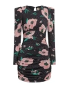 Aniye By Woman Mini Dress Dark Brown Size 6 Polyester, Elastane In Multi