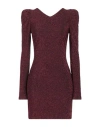 Aniye By Woman Mini Dress Fuchsia Size 8 Viscose, Polyester, Polyamide, Elastane In Pink